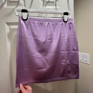 Silk Bodycon Midi Dress Skirt